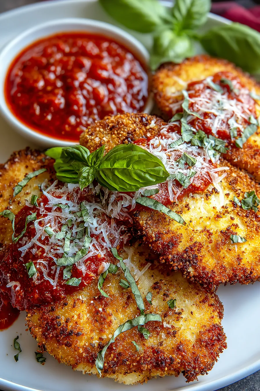 Secrets to Crispy Air Fryer Chicken Parmesan
